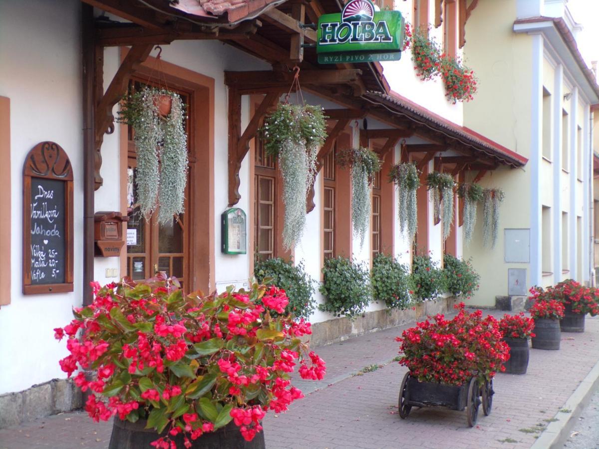 Penzion Restaurace U Helferu Libuň Εξωτερικό φωτογραφία
